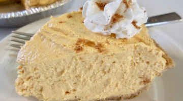 Recipe Thanksgiving Day PUMPKIN (no-bake) Pie | Simple & Easy | DIY Beginners Recipe