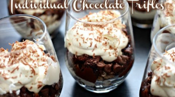 Recipe The Best Chocolate Trifles - EASY - Perfect for Parties