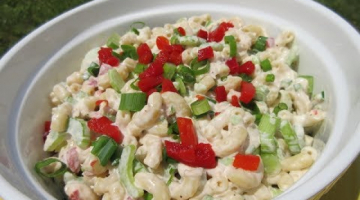 Recipe TUNA MACARONI Salad in 10 minutes - Learn how to make demonstration Recipe