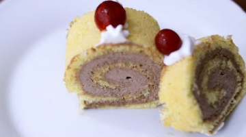 Recipe Vanilla Swiss Roll || Swiss Roll Cake Recipe || Vanilla Roll cake Recipe || Swiss Roll cake
