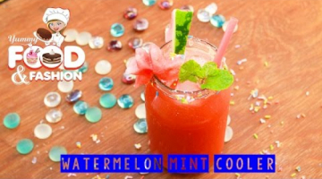 Recipe Watermelon Mint Cooler || Watermelon Mint Juice || Summer Drink