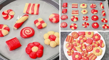 10 Christmas Cookies Recipe | Eggless & Without Oven | Yummy