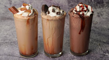 3 Easy Milkshake Recipe | Chocolate Milkshake | Oreo Milkshake | Kitkat Milkshake | Yummy
