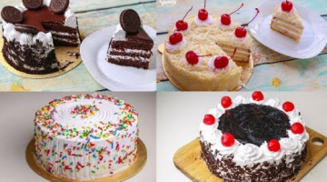 4 Easy Birthday Cake Recipe Without Oven | Yummy