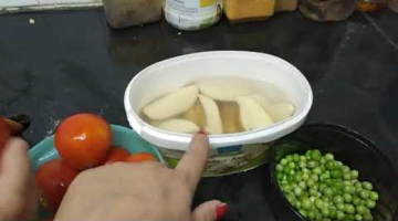 Banarasi potatoes and Peas Curry