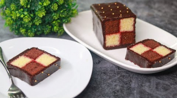 Battenberg Cake Recipe | Eggless & Without Oven | Yummy