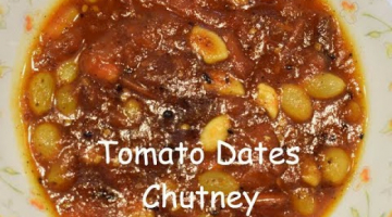 Bengali Tomato Dates Chutney || Sweet and Tangy Chutney|| Bhoger Chutney