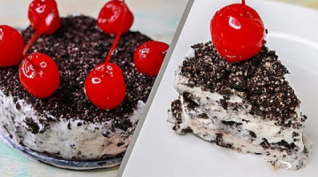Black Forest Ice Cream Cake Recipe | Yummy Ice Cream Cake Recipe | Tasty Ice Cream Cake