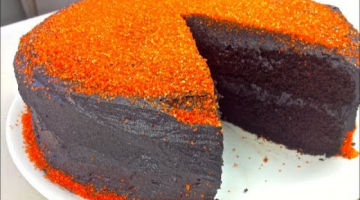 BLACK VELVET CAKE - Halloween Recipe