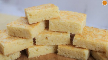 Cheese Bars | How to Make Easy Milky Cheese Bars