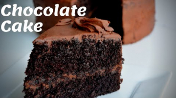 Chocolate Cake With Chocolate Buttercream Frosting Recipe by Full kitchen