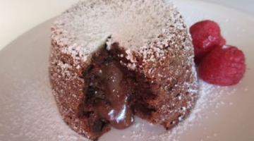 CHOCOLATE MOLTEN LAVA CAKE - How to make MOLTEN LAVA CAKE recipe