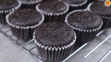 Chocomoist Cupcake | No Dome Moist Chocolate Cupcake Recipe