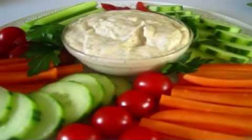 Christmas Day CREAMY VEGETABLE DIP - How to make VEGETABLE DIP Recipe