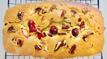 CRANBERRY WALNUT BREAD | Festive Quick Bread | DIY Demonstration Recipe
