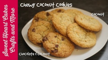 Easy Chewy Coconut Cookies - Super Easy Recipe Tutorial