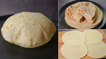 Easy Tortilla Recipe With Frozen Tips | Soft Phulka Recipe | Roti Chapati Recipe | Yummy