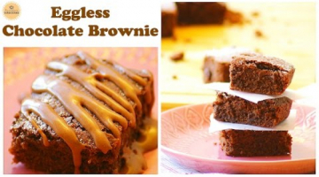 Eggless Chocolate Brownie Recipe