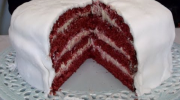Four layer Red Velvet cake - Video Recipe