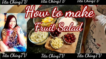 Christmas Eve cramming preparation| How to make  fruit salad