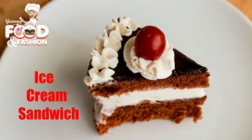 Giant Ice Cream Sandwich || Ice Cream Sandwich Recipe || Ice Cream Sandwich Cake