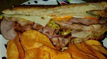 Hoagie Sub Sandwich