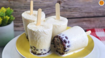 Homemade ICE BUKO with Red Munggo | Creamy Ice Buko Recipe