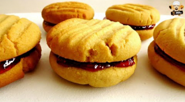 HOMEMADE PEANUT BUTTER & JELLY COOKIES RECIPE