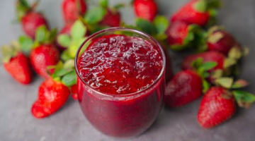 Homemade Strawberry Jam | 3 Ingredient Strawberry Jam Recipe | Yummy