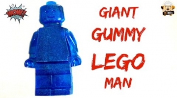 HOW TO MAKE A GIANT GUMMY LEGO MAN