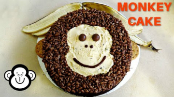 HOW TO MAKE A MONKEY CAKE - SUPER SIMPLE