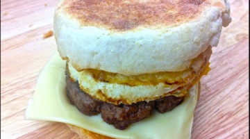How to make a SAUSAGE & EGG McMUFFIN recipe