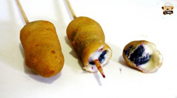 HOW TO MAKE DEEP FRIED BLUEBERRIES