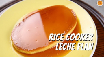 HOW TO MAKE LECHE FLAN USING RICE COOKER 