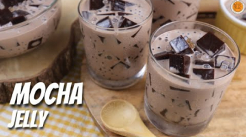 How To Make Mocha Jelly | Mocha Sago Jelly Dessert 