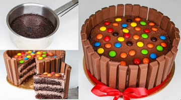 Kitkat Cake In Sauce Pan | With Egg / Eggless & Without Oven | Yummy Kitkat Cake Without Oven