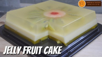 KIWI PINEAPPLE JELLY FRUIT CAKE 