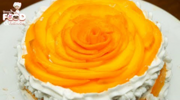 Mango Cake || Easy Mango Cake Recipe || Homemade Mango Cake