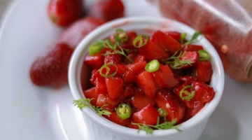 Mashed Strawberry | Strawberry Recipe | Strawberry Bhorta