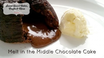 Melt in the Middle Chocolate Cake  //  Chocolate Lava Cake  //  Chocolate Fondants Recipe Tutorial