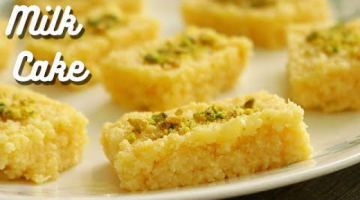 Milk Cake/Kalakand - Indian Milk Cake Recipe || How to make Kalakand at home