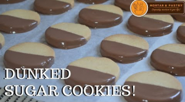Milk Chocolate-Dunked Sugar Cookies!