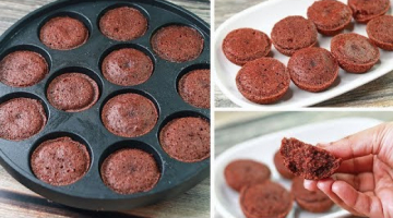 Mini Chocolate Suji Cake In 10 Mins | Eggless & Without Oven | Yummy