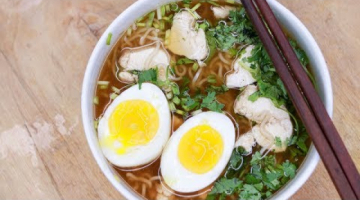 Ramen Recipe | Chicken Ramen Noodles Soup | Ramen Recipe With Maggi Noodles | Homemade Ramen Recipe