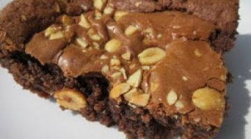 Snickers BROWNIES - How to  make Snickers Bar BROWNIES Recipe