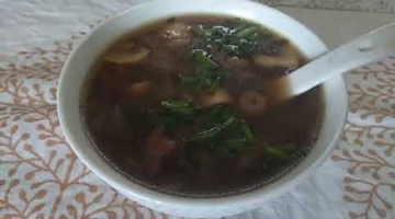 Soya Mushroom Soup