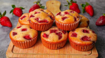 Strawberry Banana Muffins | Eggless & Without Oven | Yummy