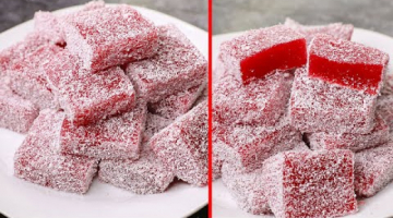 Strawberry Jelly Dessert | Strawberry Delight Recipe | Yummy | Valentines Day Special Recipe