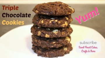 The Best Triple Chocolate CookieS - Foolproof Recipe Tutorial