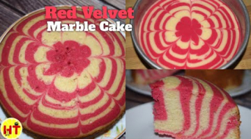 Valentine's Day Special Cake | Red Velvet Marble Cake